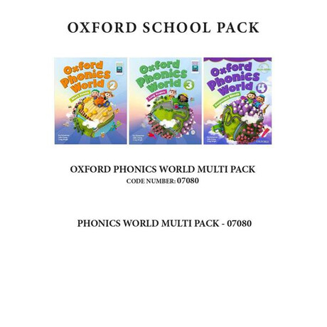 Oxford Phonics World Multi Pack -07080