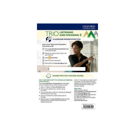 Trio Listening and Speaking: Level 2: Teacher's Online Practice Pack With Classroom Presentation Tool : Building Better Communicators...from the Beginning