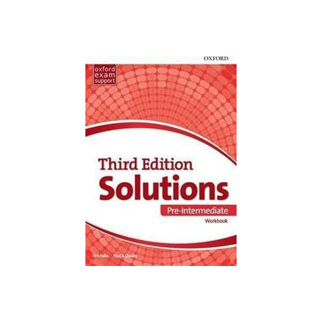 Solutions 3rd Edition pre-Intermediate Workbook