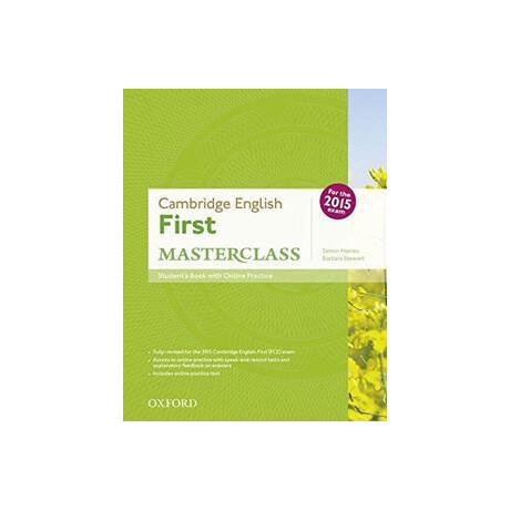 First fce Masterclass St/bk (+online Practice Tests) Revised 2015