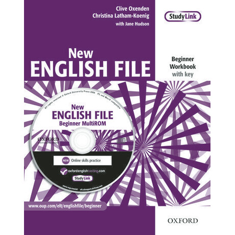 New English File Beginner Workbook With key (+multi-Rom)