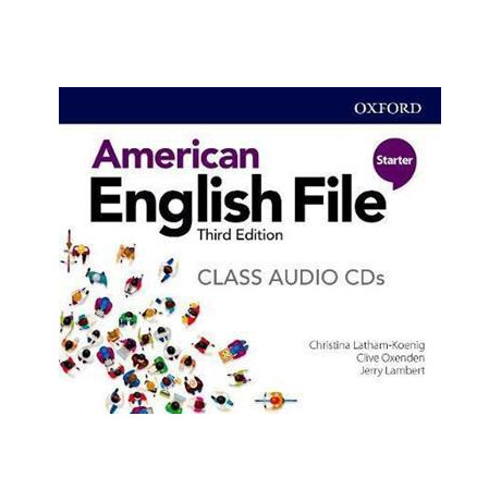 American English File 3rd Edition Starter Class Audio cds