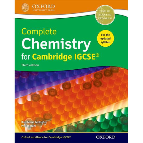 Complete Chemistry for Cambridge Igcse (r) : Third Edition