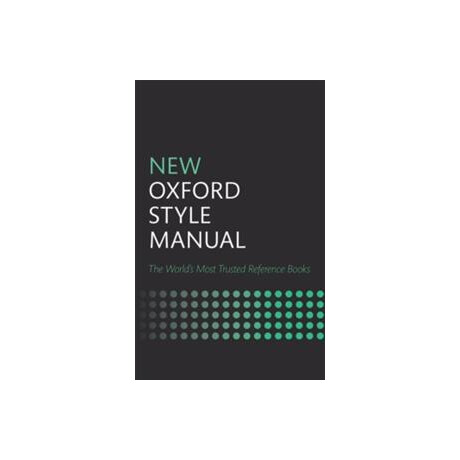 New Oxford Style Manual