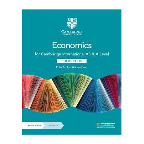 Cambridge International as & a Level Economics Coursebook With Digital Access (2 Years)