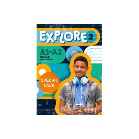 Super Pack Explore 2 (Livre de L'eleve + Cahier D'activites + Lexique + Cadeau Surprise)
