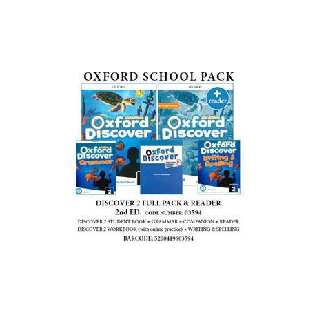 Discover 2 (ii ed) Full Pack & Reader -03594