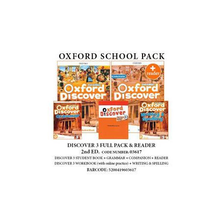Discover 3 (ii ed) Full Pack & Reader -03617
