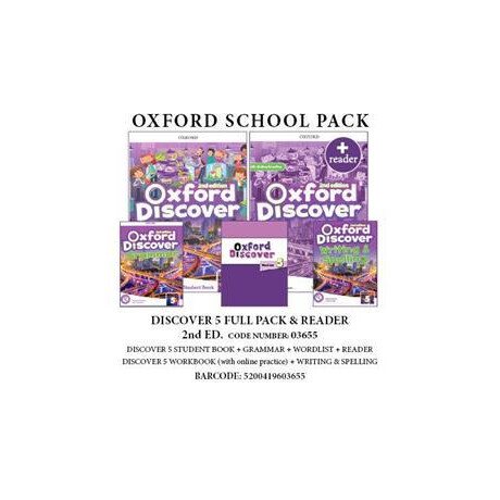 Discover 5 (ii ed) Full Pack + Reader -03655