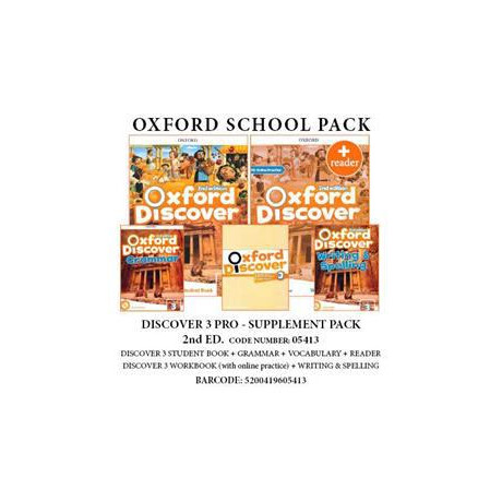 Discover 3 (ii ed) pro-Supplement Pack -05413
