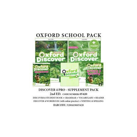 Discover 4 (ii ed) pro-Supplement Pack -05420