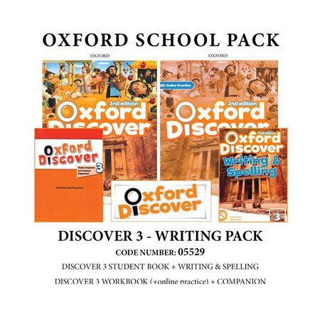 Discover 3 (ii ed) Writing Pack -05529