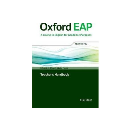 Oxford eap Advanced c1 Teacher's (+dvd)