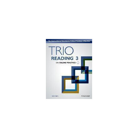 Trio Reading: Level 3: Student Book With Online Practice