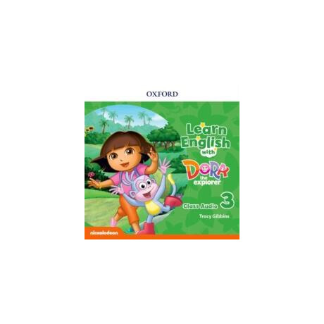 Learn English With Dora the Explorer 3 cds