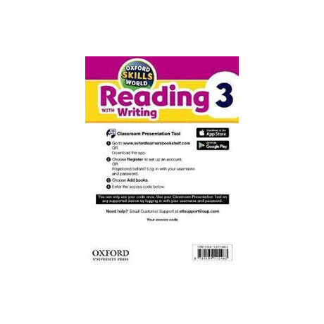 Oxford Skills World 3: Reading With Writing Classroom Presentation Tool