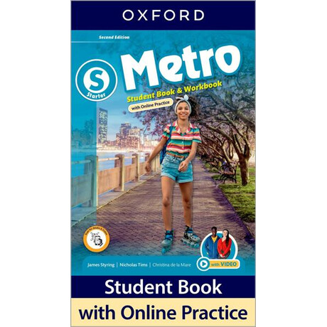 Metro Starter 2nd Student's Book & Workbook (+online Practice)