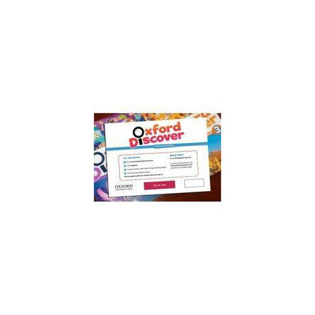 Oxford Discover Online Practice Access Card Pack
