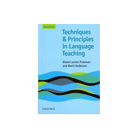 Ohlt: Techniques and Principles in Language Teaching, Third Edition