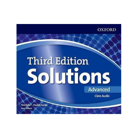 Solutions 3rd Edition Advanced Class cds