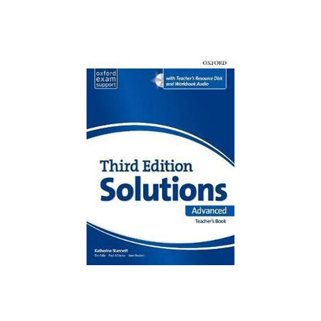 Solutions 3rd Edition Advanced Teacher's Pack Solutions 3rd Edition Advanced Teacher's Pack