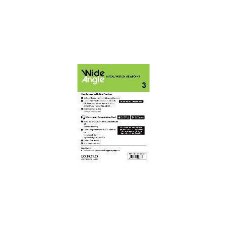 Wide Angle: Level 3: Teacher's Access Card