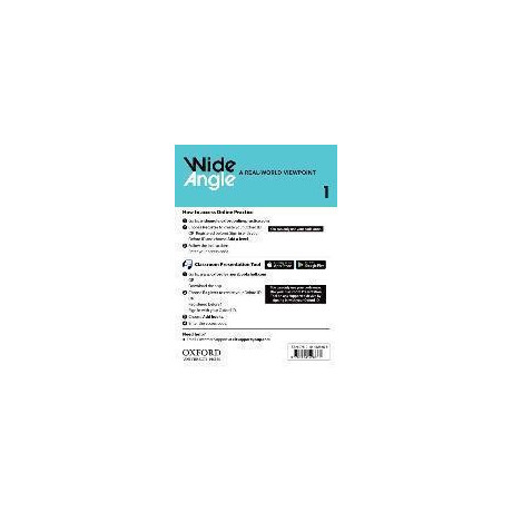 Wide Angle: Level 1: Teacher's Access Card
