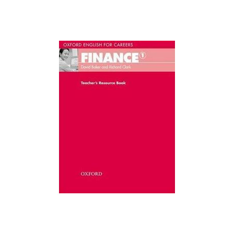 Oxford English for Careers Finance 1 Teacher's Resource Book