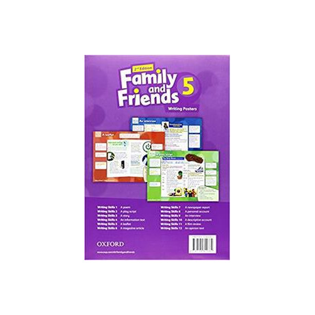 Family & Friends 5 2nd ed Posters