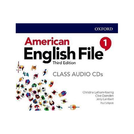 American English File 3rd Edition 1 Class Audio cds