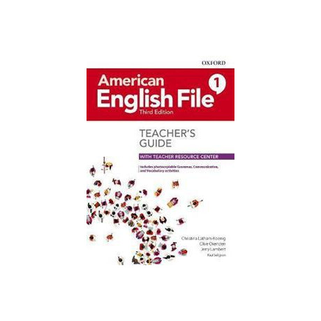 American English File 3rd Edition 1 Teacher's Guide With Teacher Resource Center American English File 3rd Edition 1 Teacher's Guide With Teacher Resource Center