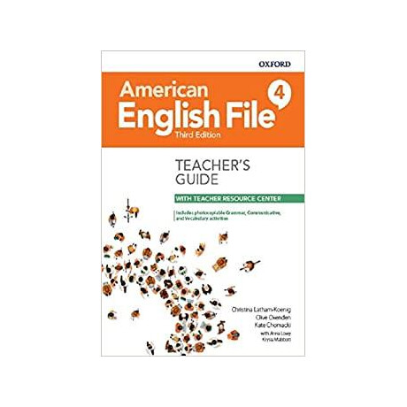 American English File 3rd 4 Teacher's Book