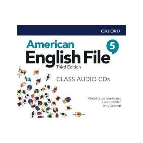 American English File 3rd Edition 5 Class Audio cds