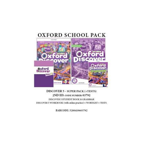 Discover 5 (ii ed) Super Pack (+tests) - 03792