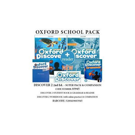 Discover 2 (ii ed) Super Pack +Companion -03945