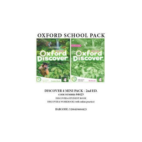 Discover 4 (ii ed) Mini Pack -04423
