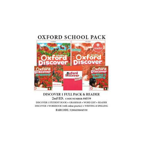 Discover 1 (ii ed) Full Pack & Reader -04539