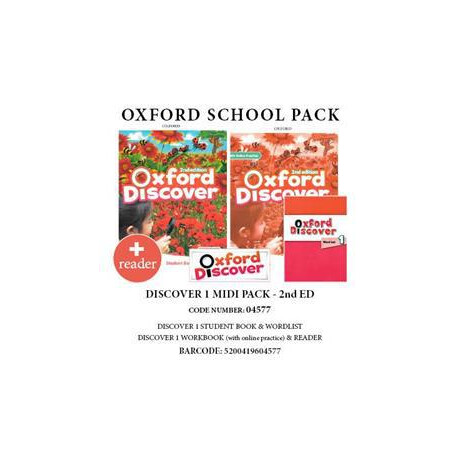 Discover 1 (ii ed) Midi Pack -04577