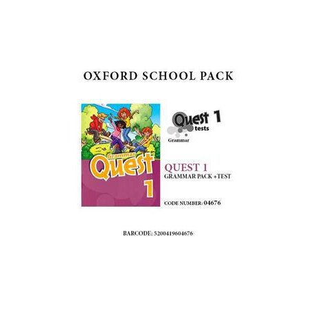 Quest 1 Grammar +Test Pack -04676