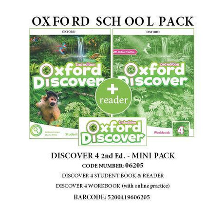 Discover 4 (ii ed) Mini Pack (+reader) -06205