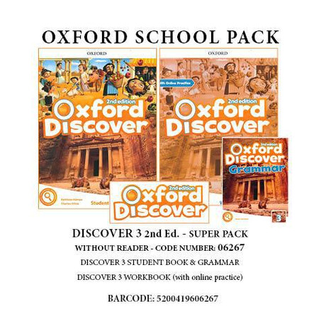 Discover 3 (ii ed) Super Pack (W/o Reader)