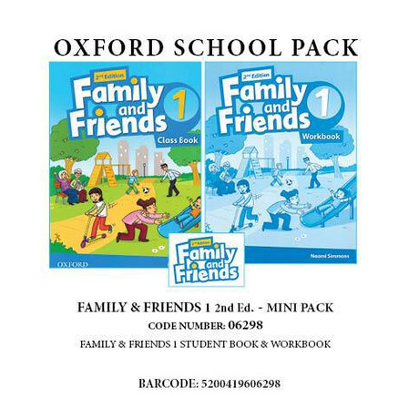 Family & Friends 1 2nd ed Mini Pack - 06298