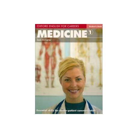 Oxford English for Careers Medicine 1 St/bk