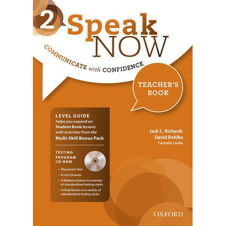 Speak now 2 Teacher's Book (+cd-Rom)