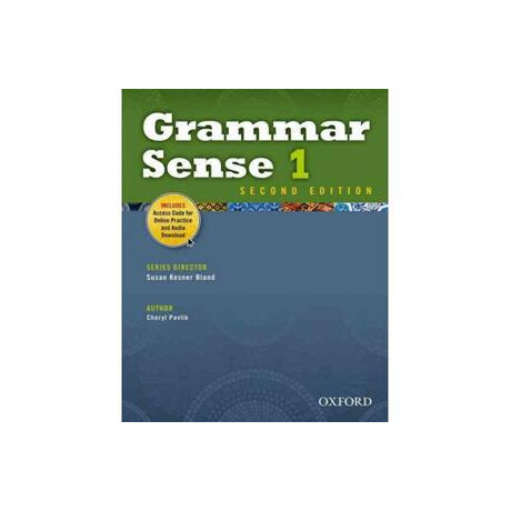 Grammar Sense 1 2nd Edition (+online Practice)