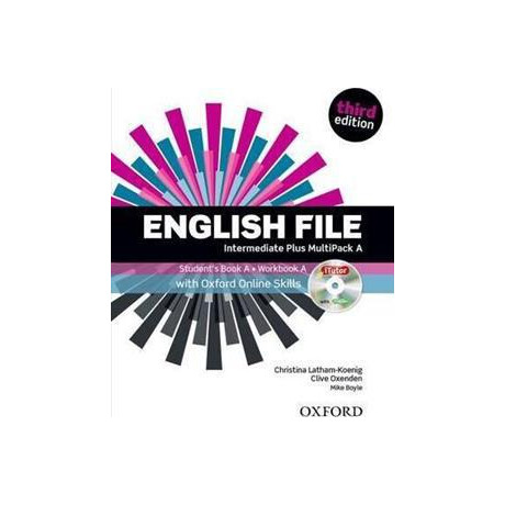 English File 3rd Edition Intermediate Plus St/bk & Wkbk Pack a (+ Itutor+ichecker+online)