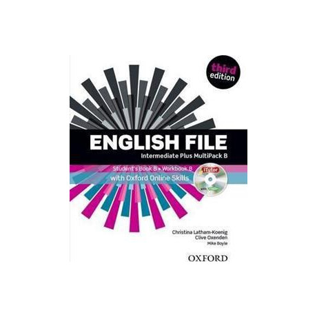 English File 3rd Edition Intermediate Plus St/bk & Wkbk Pack b (+ Itutor+ichecker+online)