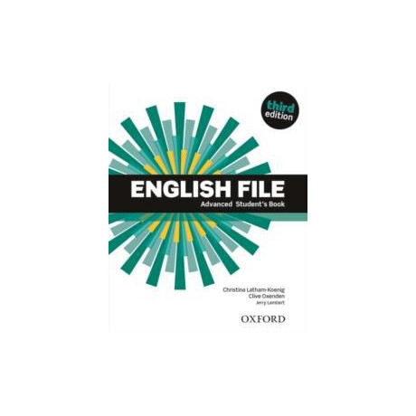 English File 3rd Edition Advanced Student's Book 2019 (+dvd+ichecker) English File 3rd Edition Advanced Student's Book 2019 (+dvd+ichecker)