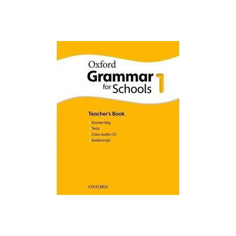 Oxford Grammar for Schools 1 Tchr's (+cd)