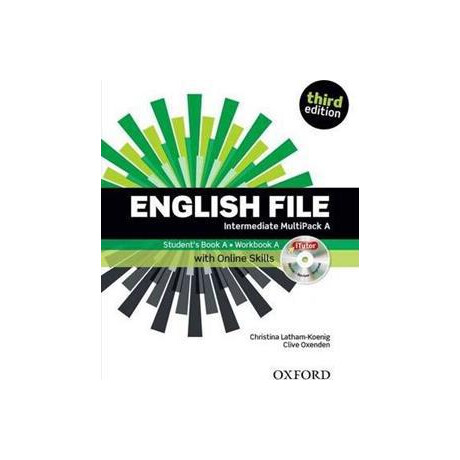 English File 3rd Edition Intermediate St/bk & Wkbk Pack a (+itutor+ichecker+online)